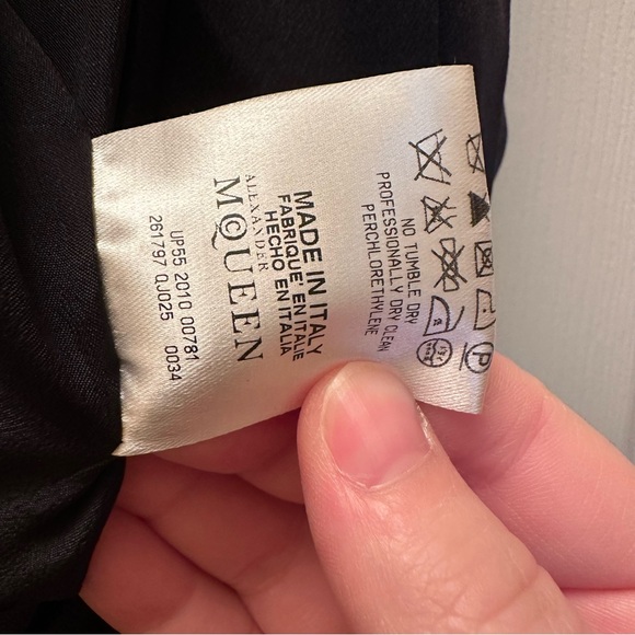 Alexander McQueen Silk Midi Dress - Picture 11 of 12